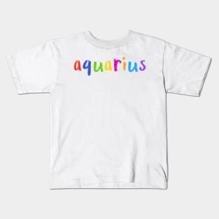 aquarius Kids T-Shirt